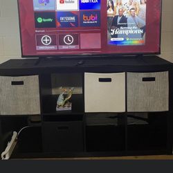 Decorations, End Table, And Entertainment Center