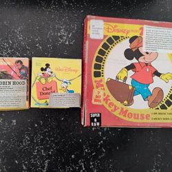 Vintage Disney Film Lot 8mm Film
