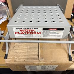 (New) Little Giant Aluminum Work Platform 300-lb Capacity 10104