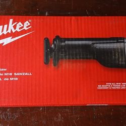 New Milwaukee Sawzall M18  TOOL-ONLY  New Dewalt 4- 1/2 Angle Grinder DWE 402N