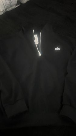 Black Alo 1/4 Zip Size M
