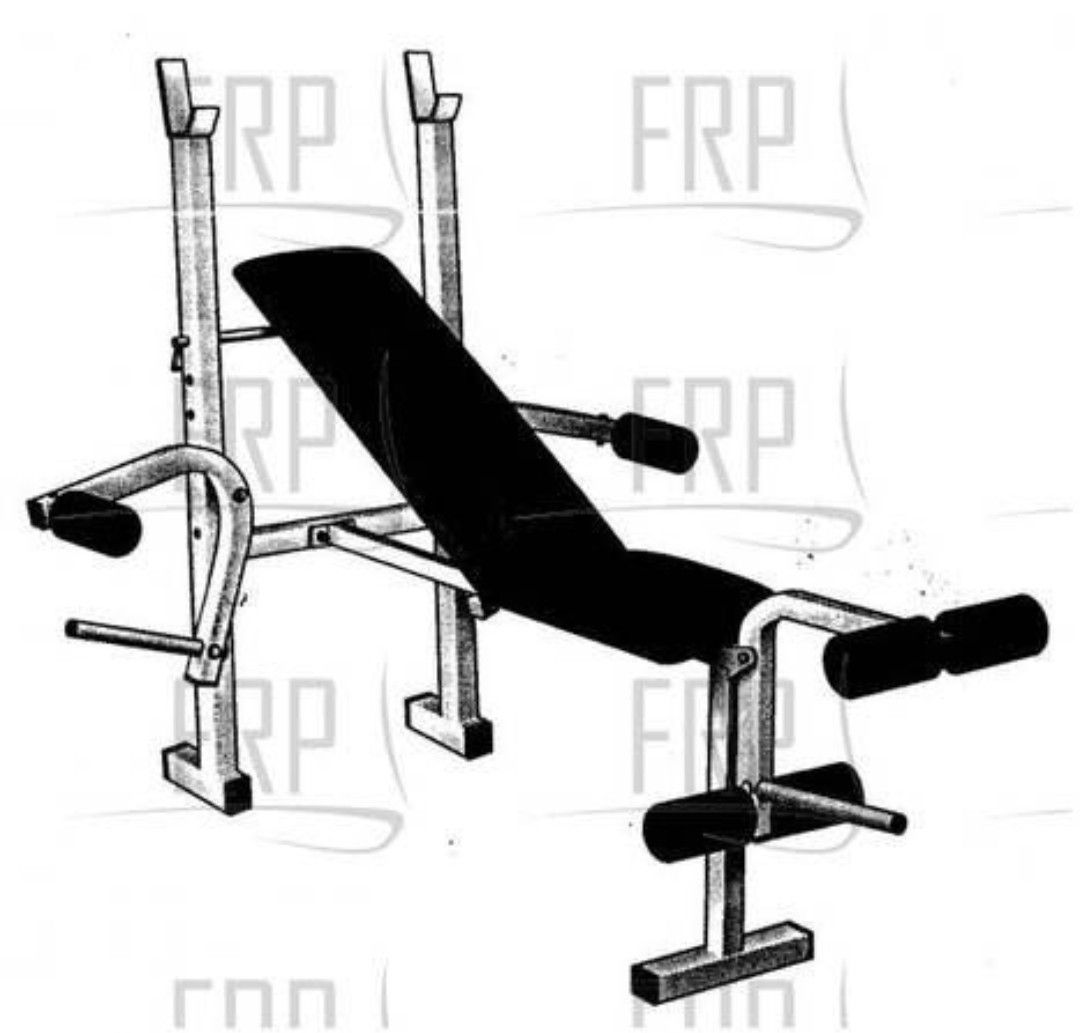 Weider 138 workout bench >500 lbs weights