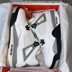 Air Jordan Retro 4 OG Cement 2025 7Y