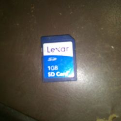Lexar 1GB SD CARD