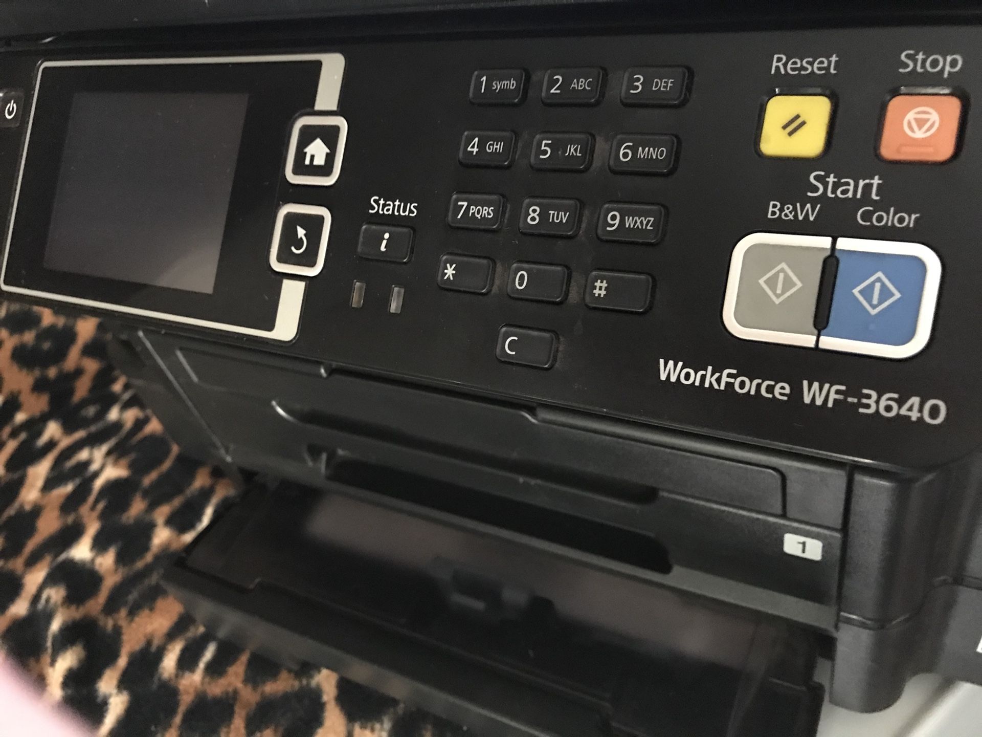 EPSON Workforce WiFi 3640 Printer!