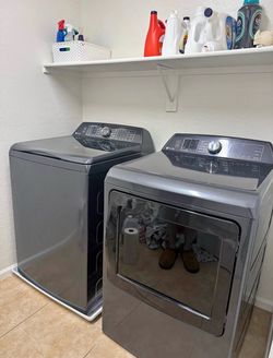 Washer and dryer