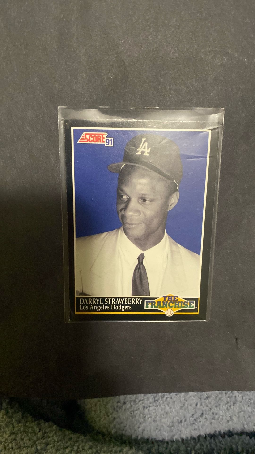 1991 Score The Franchise Darryl Strawberry #864