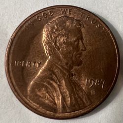 Penny 1987 Con Error 