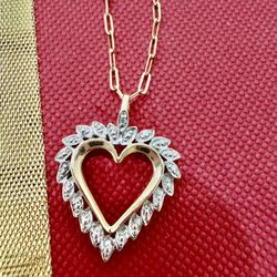 14K NECKLACE 18 INCHES LONG 