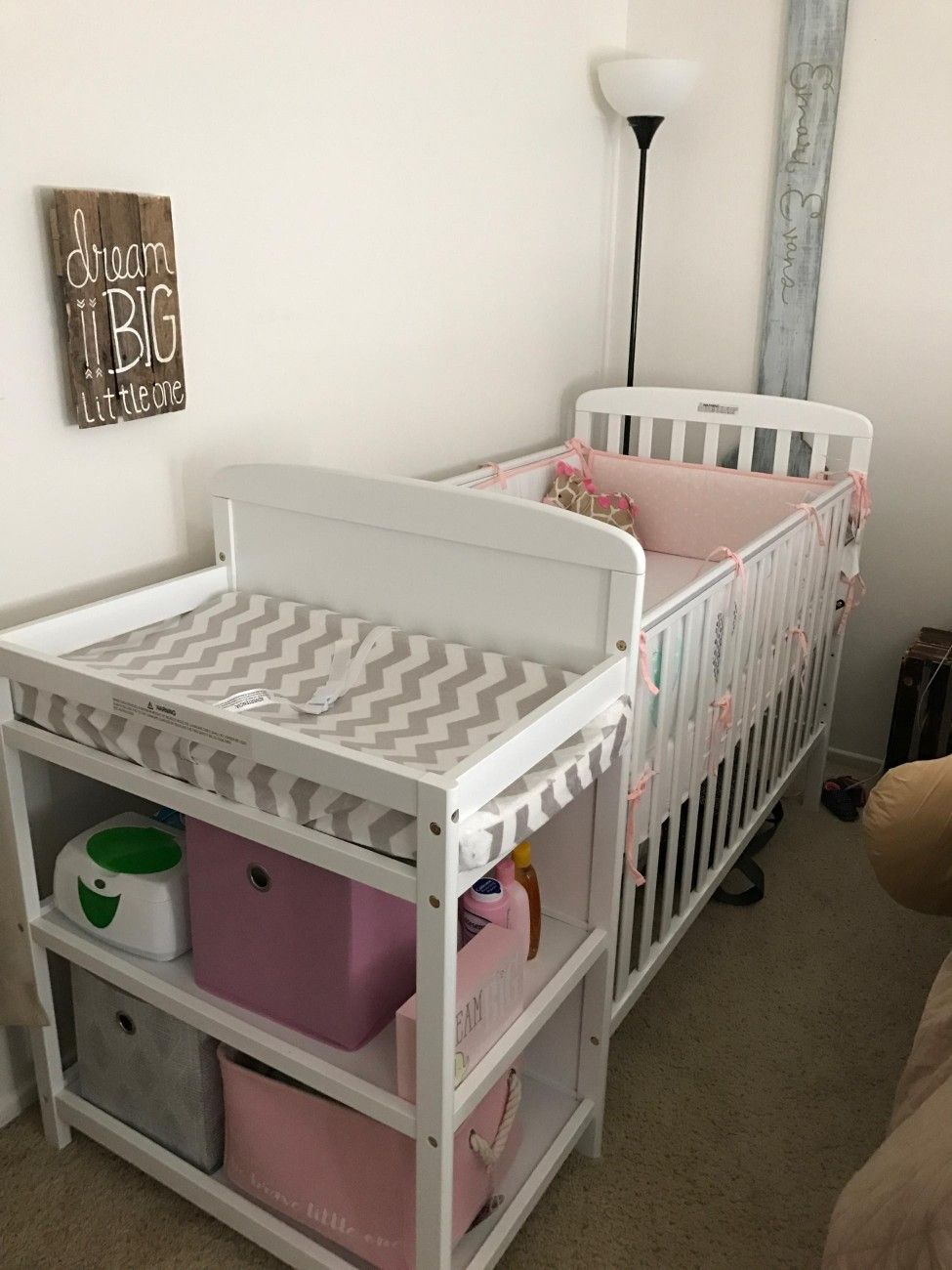 Baby Crib with Changing table
