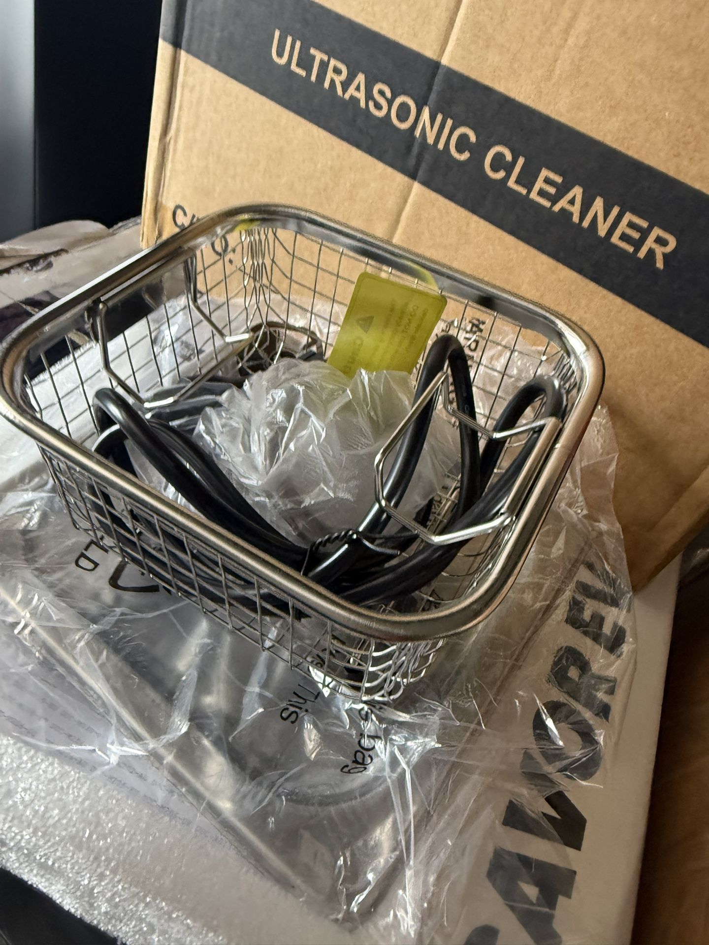 CREWORKS Professional Jewelry Cleaning Machine with Acrylic Cover, 2L Jewelry Cleaner Ultrasonic Machine with Heater and Timer, Digital Ultrasonic Cle