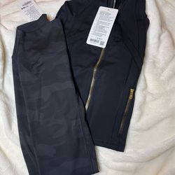 Lulu lemon black and gold jacket