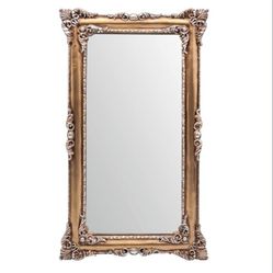 Rosey Brown Vintage Mirror 8x14 Inches 
