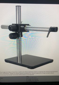 Scienscope Single Arm Boom Stand. SB- BM2- SO