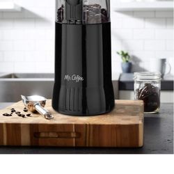 New black Mr. Coffee Electric Grinder|Coffee Bean Grinder| Spice Grinder