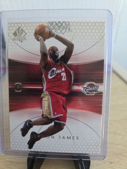 Cavaliers  LeBron  James  2nd year  card