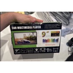 CAR MULTIMEDIA PLAYER9" MP5 PLAYERI DIN / 1080P/RADIO/ BT+EQ HD 1080