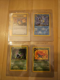 Raw Vintage Pokémon Cards