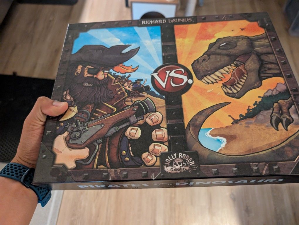 Pirate Vs Dinosaurs Board Game