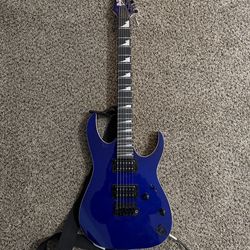 Ibanez electric guitar and fender amp