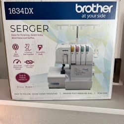 NEW BROTHER SERGER 1634DX-ELITE MODEL-UNOPENED 