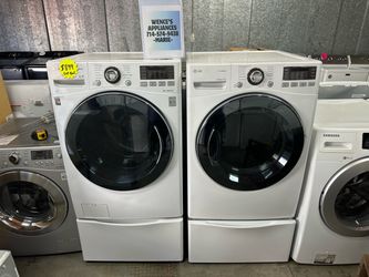 Lg washer and gas dryer