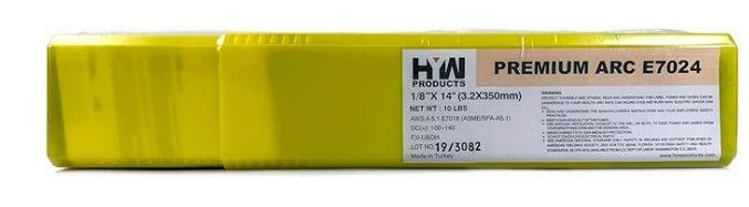 E7024 1/8" Premium Stick Electrode Welding Rods 10lbs