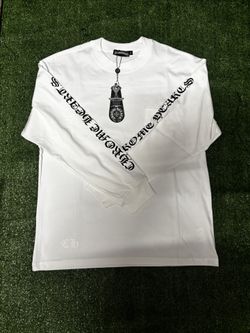 White and black chrome, hard long sleeve