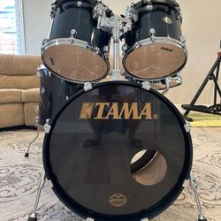 TAMA Made in Japan Starclassic Performer 5pc with Tam holder, Starcast Snare stand and bags