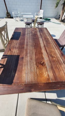 Table and chairs