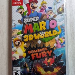 Super Mario 3D World Bowser's Fury BRAND NEW Nintendo Switch Video Game 