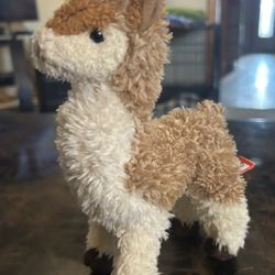 Brown And Tan Llama Toy