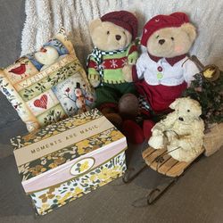Christmas Teddy Bundle 
