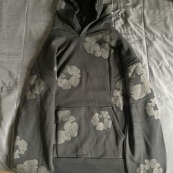 Denim Tear Hoodie Black (New) Large