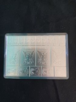 2oz silver fractional in capsule