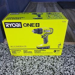 DRILL SET RYOBI