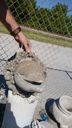 Piece of Dolphin Fountain