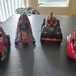 Spiderman 2 Bump n Go Vehicles