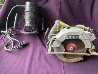 Circular Saw And Router, Working