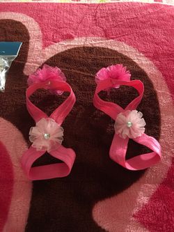 Baby sandals and turbans