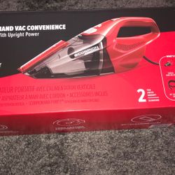 NEW Hand Vac Scorpio Max Power