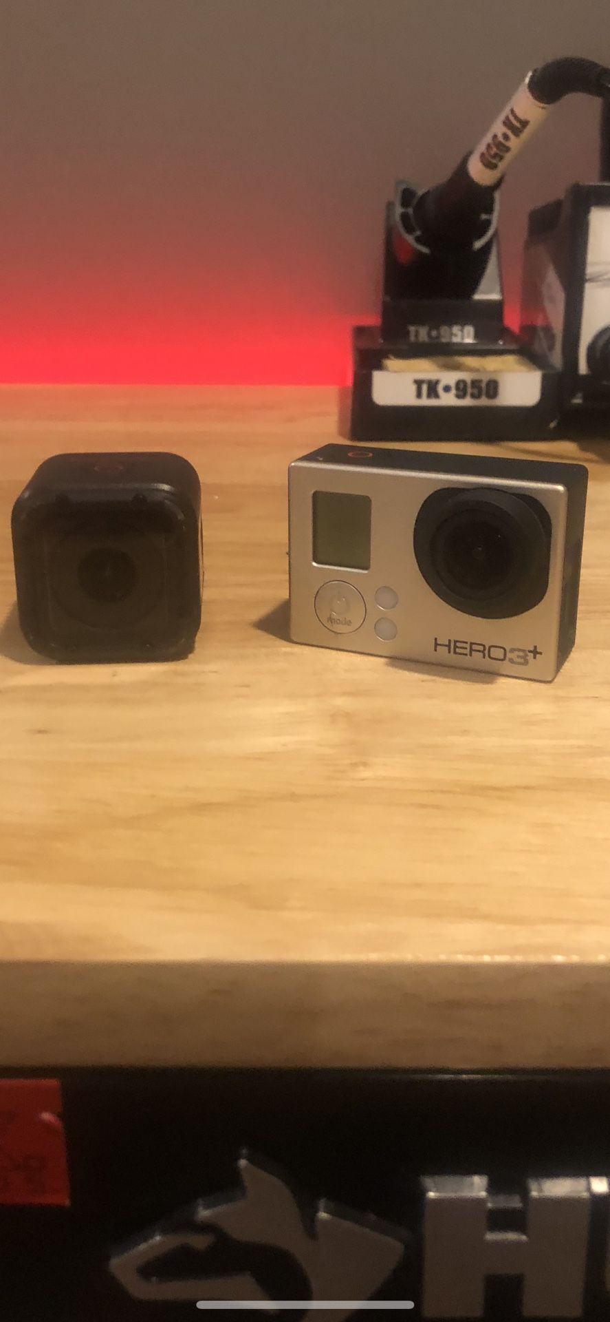 GoPro session and hero 3 silver