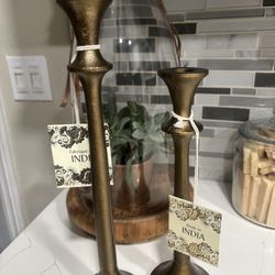 Metal Candle Holders