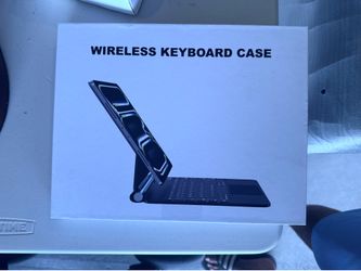 iPad Pro 13 inch 2024 Pink Wireless Keyboard Case