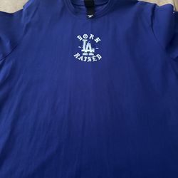 Born x Raised Los Angeles Dodgers T Shirt - 2XL