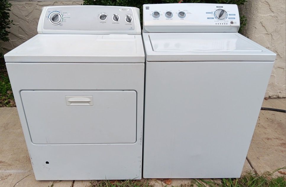 Washer and Gas Dryer