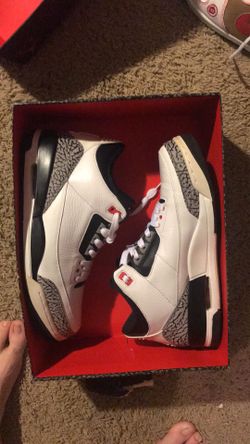 Jordan Retro 3 2013 release basically new. Comes with OG box Size 10.5
