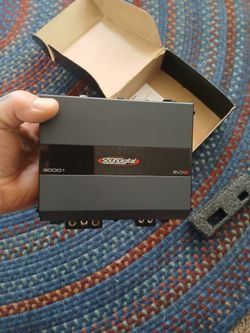 Soundigital Evo6 1 Ohm Mono Block Amplifier Like New Just Tested It