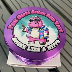 Pink Hippo 7g Grinder 