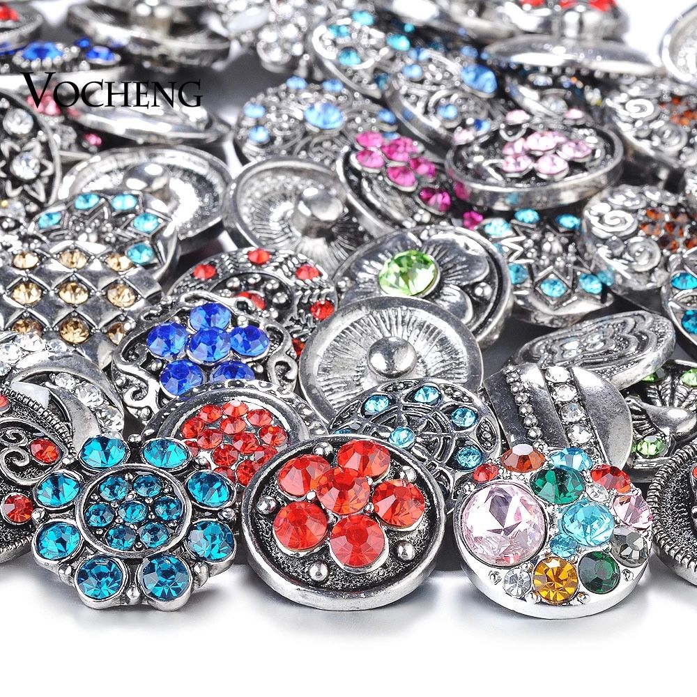 Snap Charms Fashion Jewelry Necklaces Pendant Bracelets Lot 50 Pcs
